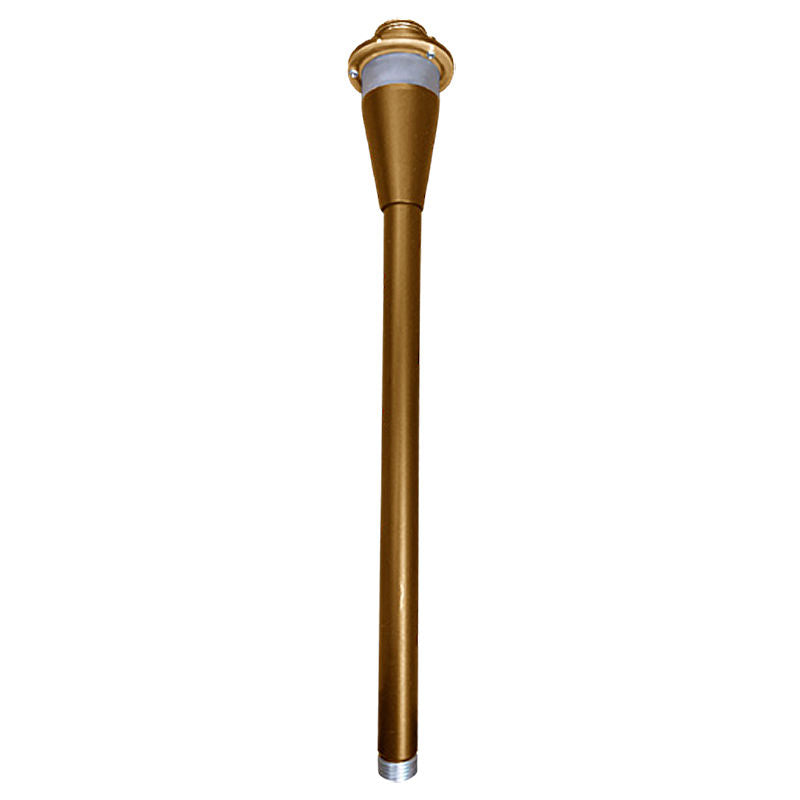 Westgate AA-STEM-22-RGBWW-BT-AZ 22" Push Button RGBW LED Path Light - Antique Brass
