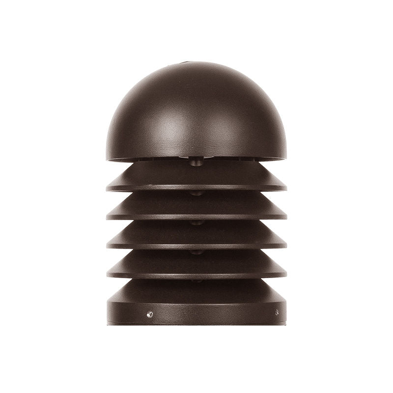Westgate BOL-G7-100D-MCTP-BR External Louver Bollard Head 10/18/25w 3CCT - Bronze Ral8019