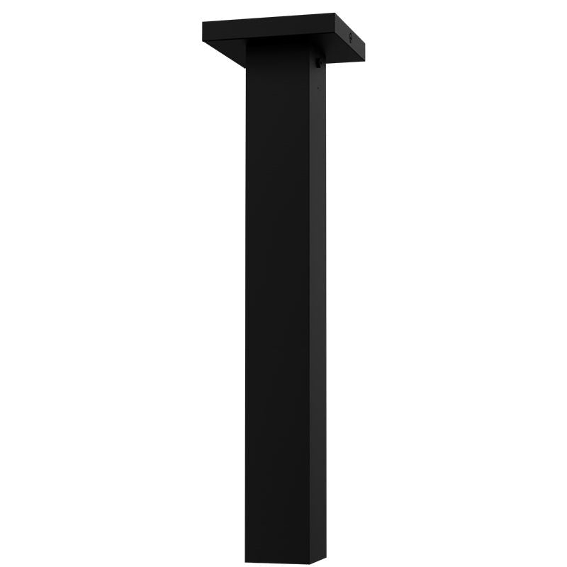 Westgate CMCS1XL-MCT-DT-BK 1"-4" Square Architectural Ceiling Cylinder Light - Black