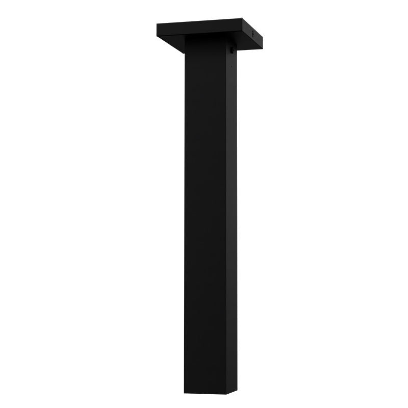 Westgate CMCS2XL-MCT-DT-BK 1"-4" Square Architectural Ceiling Cylinder Light - Black