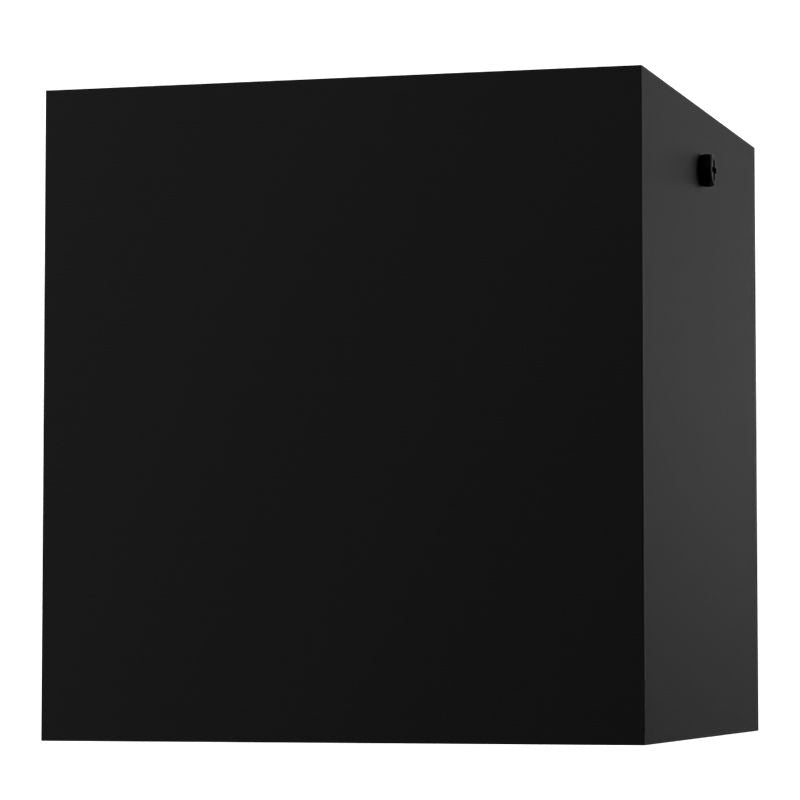 Westgate CMCS4S-MCTP-DD-BK 1"-4" Square Architectural Ceiling Cylinder Light - Black