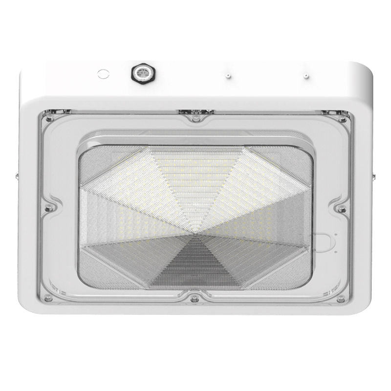 Westgate CXES-40-80W-MCTP-WH Square New Concept Garage and Ceiling Light - White