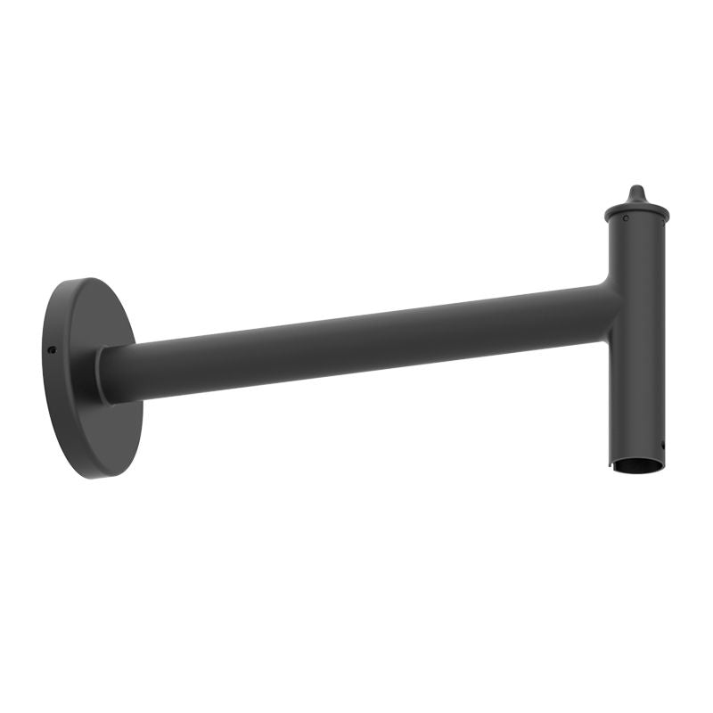 Westgate DAB-WB-A Designer Area Bell Straight Wall Bracket - Black