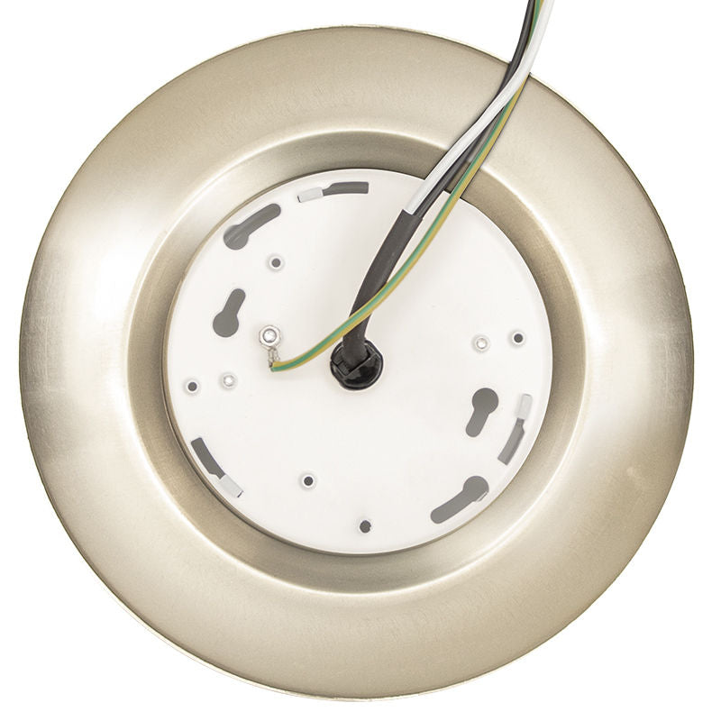 Westgate DLSE6-MCT5-BN 6" LED Economy Disk Light - Brushed Nickel