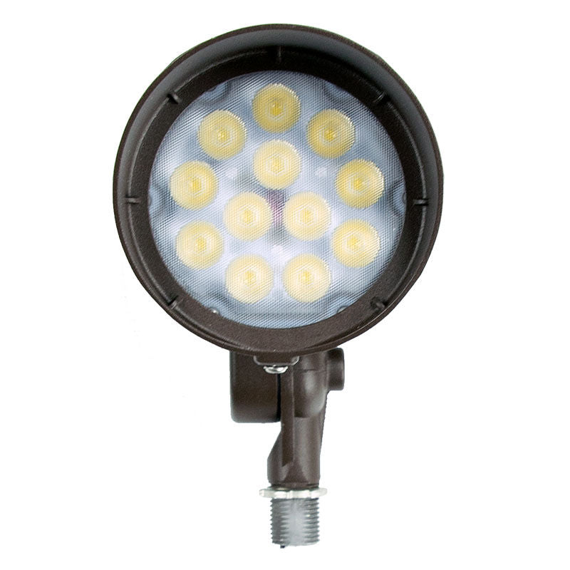 Westgate FLVX-SM-12W-40K-BR Spec Series LED X-Gen Bullet Flood Light - Dark Bronze