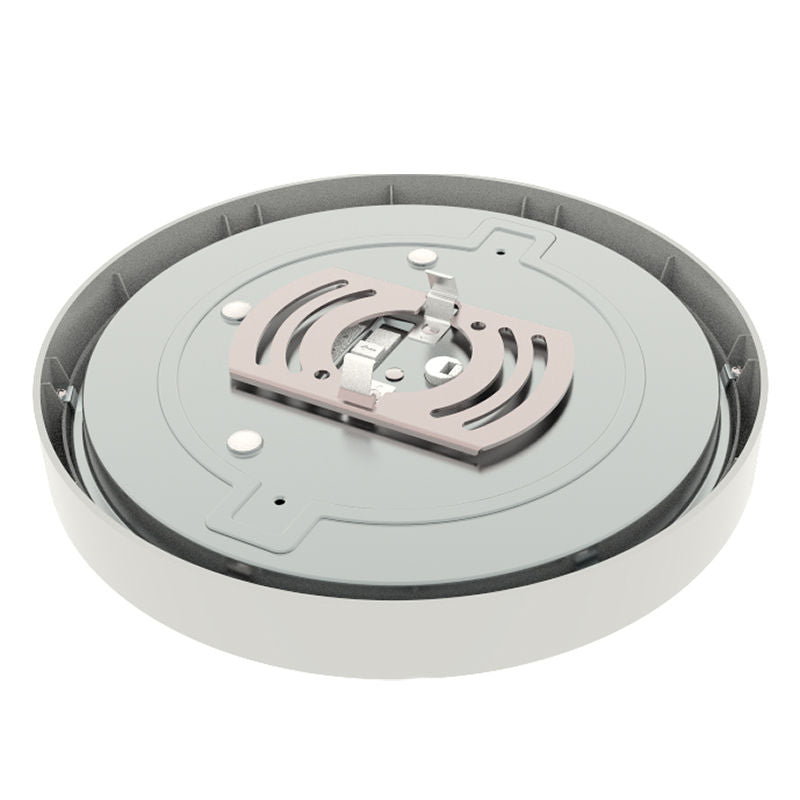 Westgate FMLS-R9-MCT5-DD 9" Snap Flush-Mount Disk Light - White