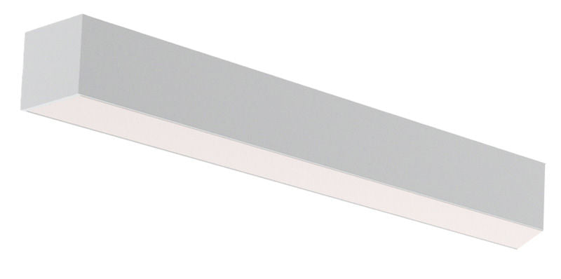 Westgate SCXT-2FT-10-20W-MCTP-D-FL 1-Inch Wide Linear T-Grid Mounting or Suspension Light - Matte White