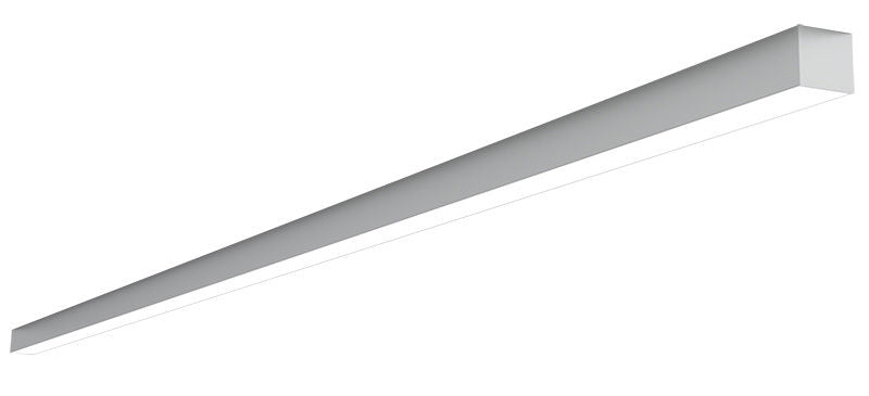 Westgate SCXT-8FT-40-80W-MCTP-D-FL 1-Inch Wide Linear T-Grid Mounting or Suspension Light - Matte White