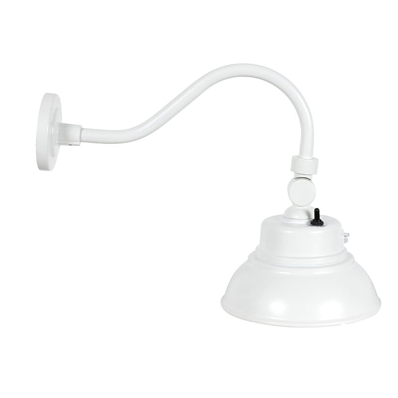 Westgate GNB-25W-MCT-WH-P 3CCT Gooseneck Barn Light - White