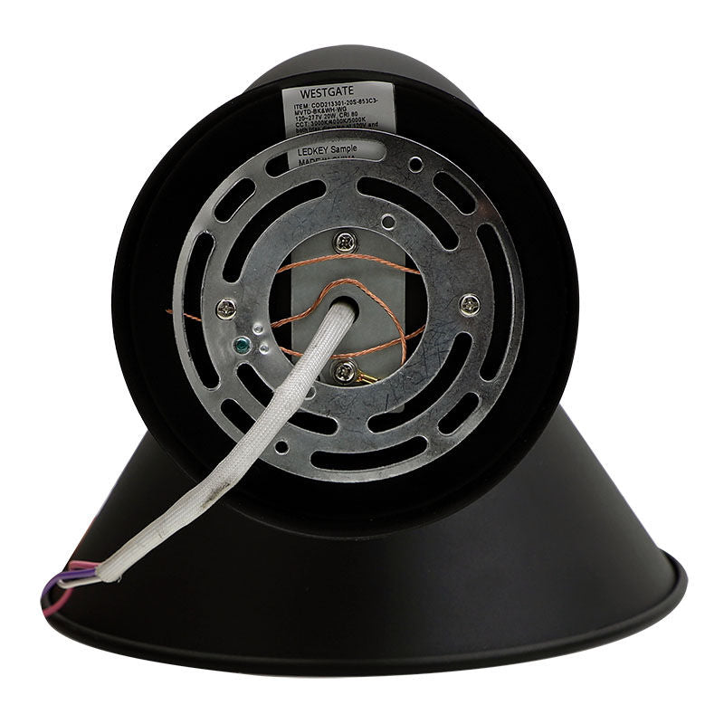 Westgate WSX-20-40W-MCTP-HA Spec Series Power & CCT - Adjustable X-Gen Seaside Horizontal Arm Light - Black