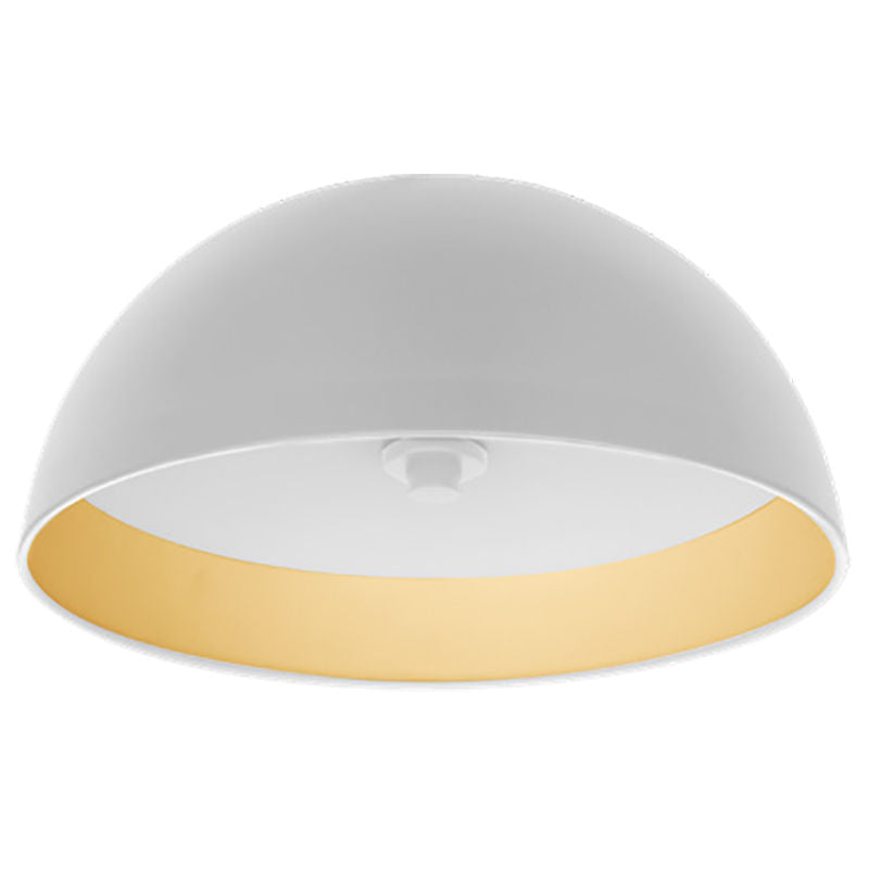 Westgate LCFD-20-MCT5-WS 20" 5CCT Integrated LED Modern Dome Pendant - White/Silver