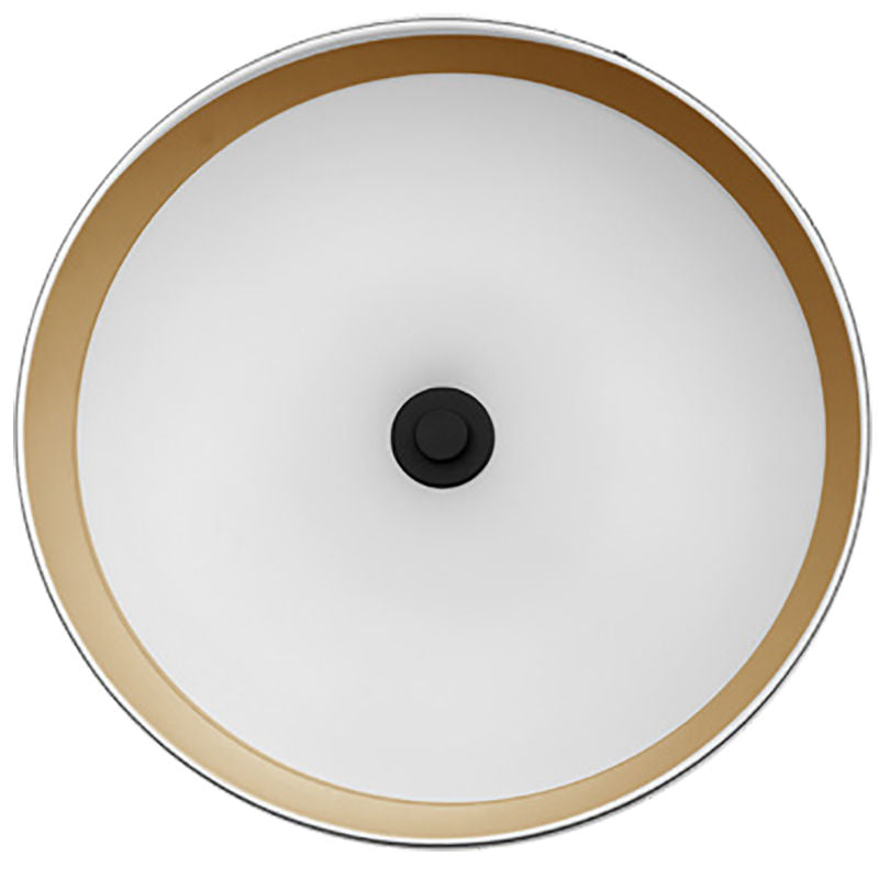 Westgate LCFD-MCT5-BG 5CCT Integrated LED Modern Dome Pendant - Black/Gold