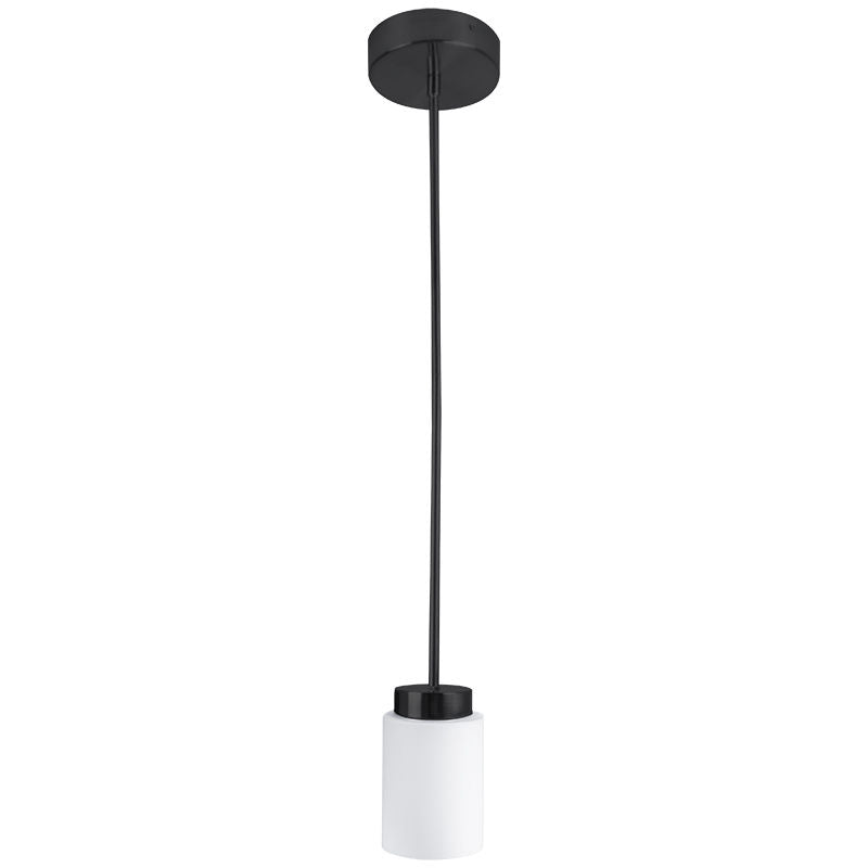 Westgate LCFE-MCT5-BK 5CCT 4" Glass Pendant with 6' Adjustable Rod - Black