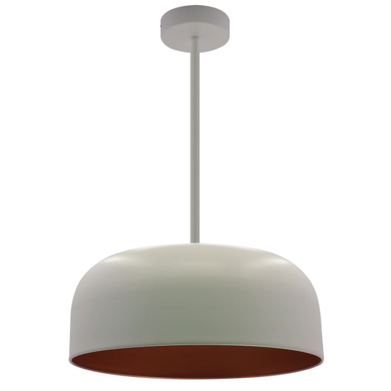 Westgate LCFP-MCT5-WG 24" Integrated LED Pan Pendant with 6' Adjustable Rod/Gold - White/Gold