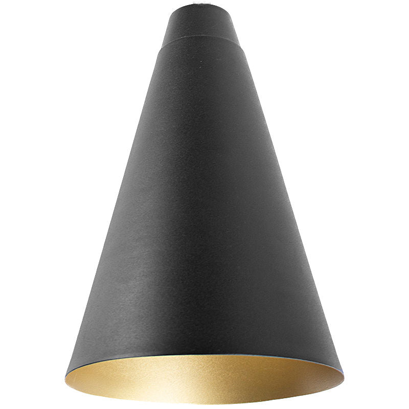 Westgate LCFS-MCT-BK Multi-CCT & Power Cone Pendant with 4.5' Adjustable Down Rod - Black