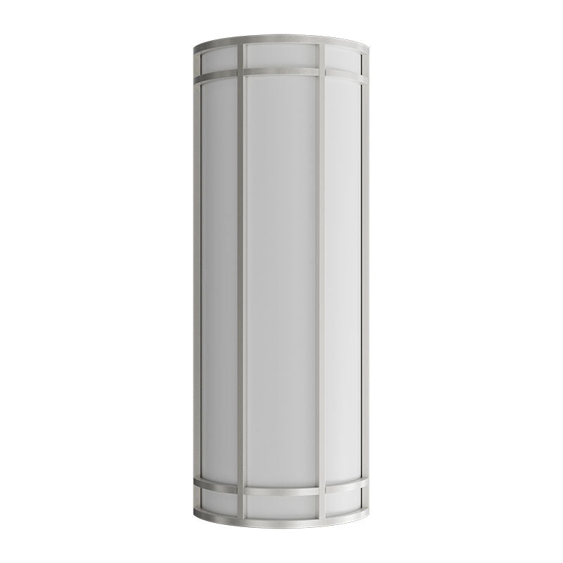 Westgate 24" Outdoor/Indoor LED Decorative Wall Sconce, 20W/25W/30W, 3000K/4000K/5000K, Led Commercial Lighting - Silver