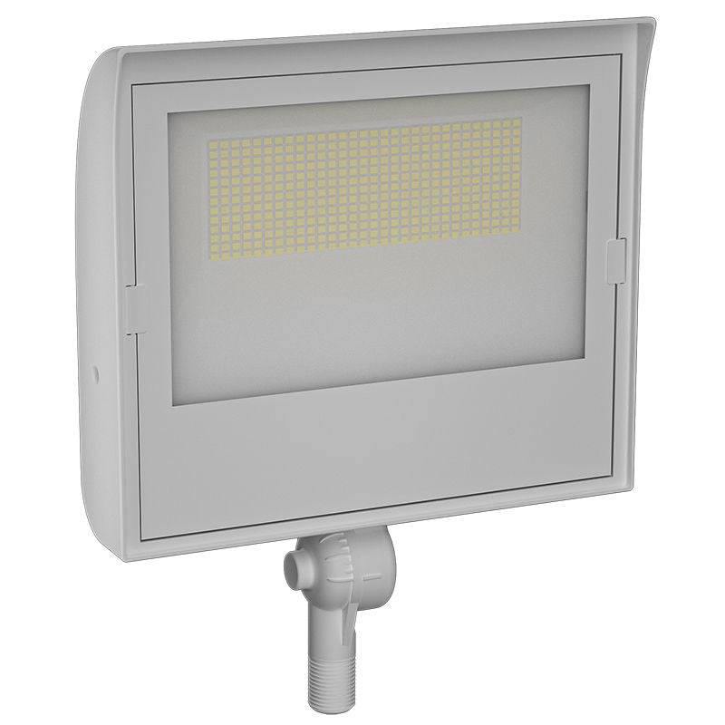Westgate LFXE-MD-50-100W-MCTP-KN-P-WH Builder Series Flood/Area Light with Photocell Type 3 Lens (Photocell Disconnect Switch)-MD - White