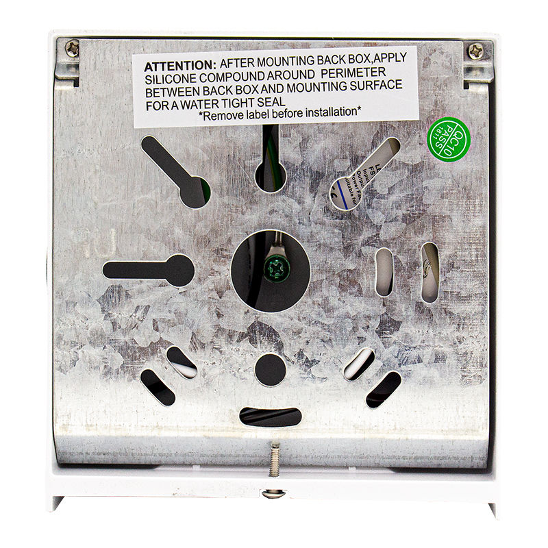 Westgate LMW-10-24W-MCTP-P-WH Adjustable LED Mini Cutoff Wallpack - White