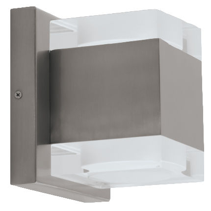 Westgate LRS-J-MCT-C90-BN LED Model J Architectural Outdoor/Indoor Wall Light - Brushed Nickel