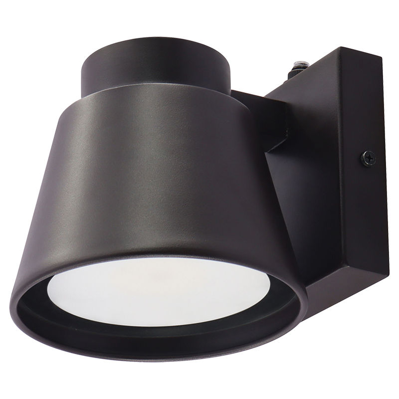 Westgate LRS-MC-MCT5-P-BR 5" Height Mini-Cone Outdoor Wall Sconce with Photocell - Bronze