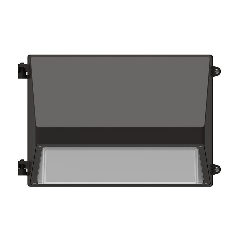 Westgate LWPMAX-MD-80-120W-MCTPB-P Max-feature Cut-off Wall Pack 80/100/120w 30/40/50k 3 Beams Photocell