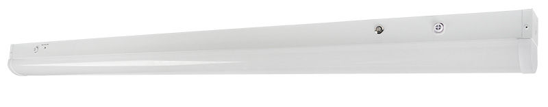 Westgate LSN-8FT-80W-MCTP-D-EM-SEN Builder 8ft Narrow Strip Light With EM & Sensor - White