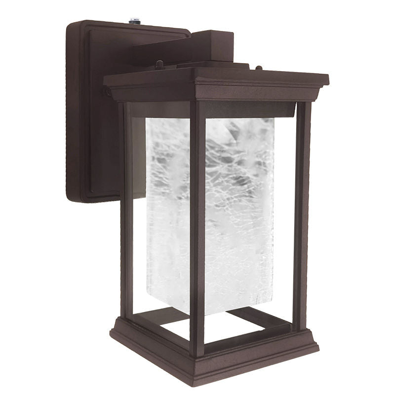 Westgate LRS-N-RL-CG 13" Residential Lantern Crackled Glass Lens - Oil Rubbed Bronze