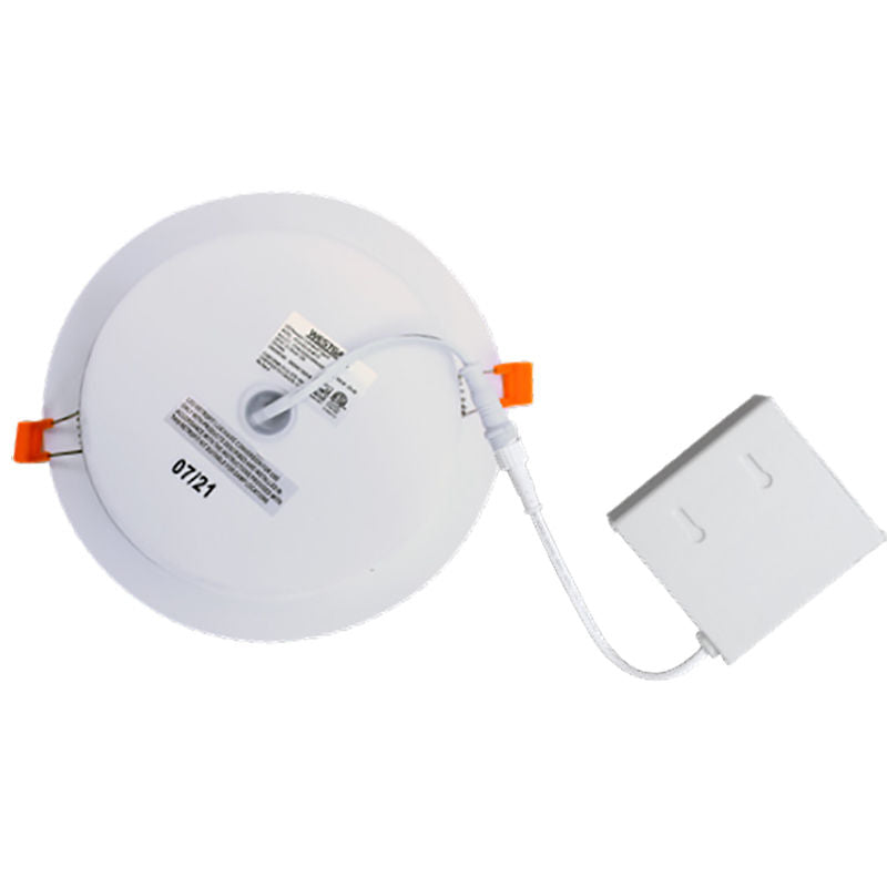 Westgate RSL6-ADJ-MCT5-WP 6" LED Ultra Slim Recessed Lights with Wet Location - White
