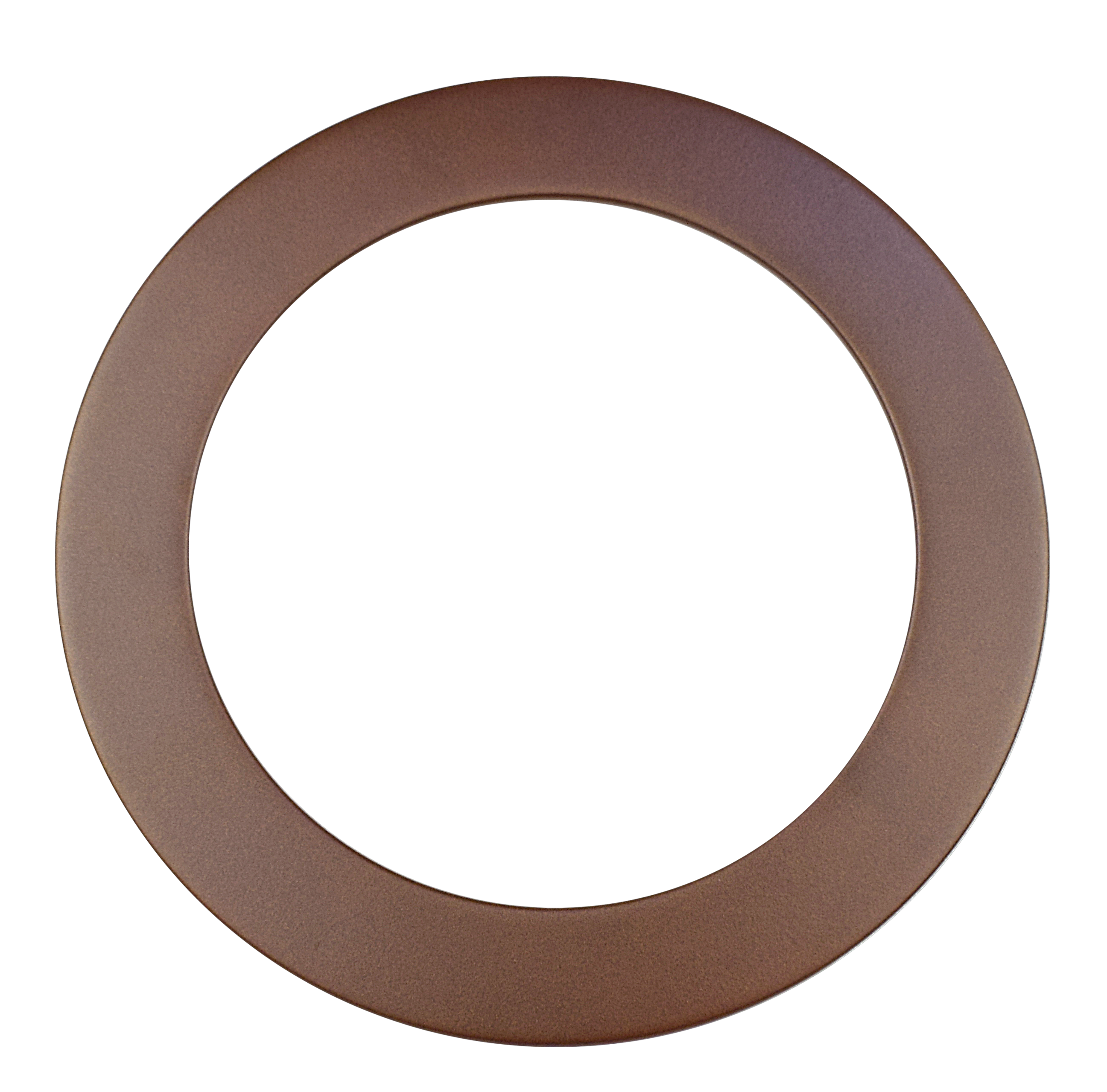 Westgate FML-R10-TRM-BR 10" Round Architectural Die-Cast LED Flush Mount Fixture Trim Residential Lighting - Bronze