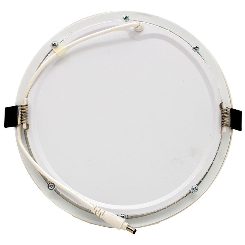 Westgate RSLC8-BF-50K LED Commercial Slim Recessed Regressed Baffle Light - White