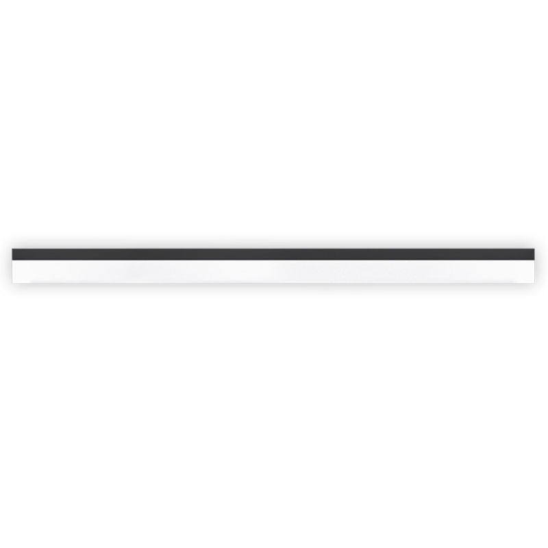 Westgate SCX-8FT-80W-MCT4-D-DL-BK 8' LED 2-3/4" Black Superior Architectural Seamless Linear Light with Drop Lens - Black
