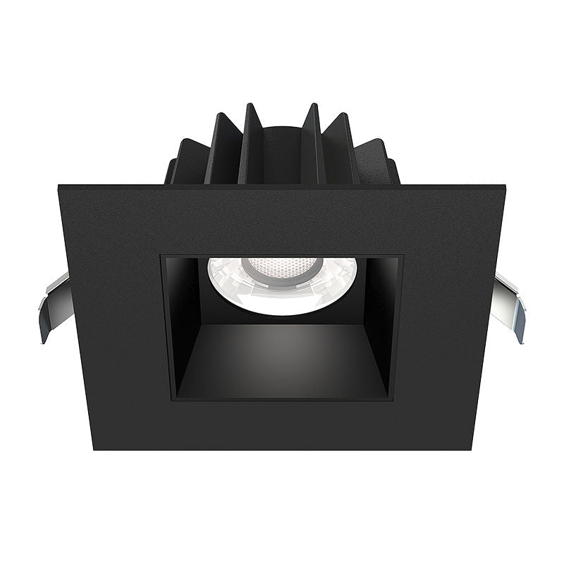 Westgate SDL4S-SB-MCT5-BK Snap-In 4" Square Recessed Light - Black