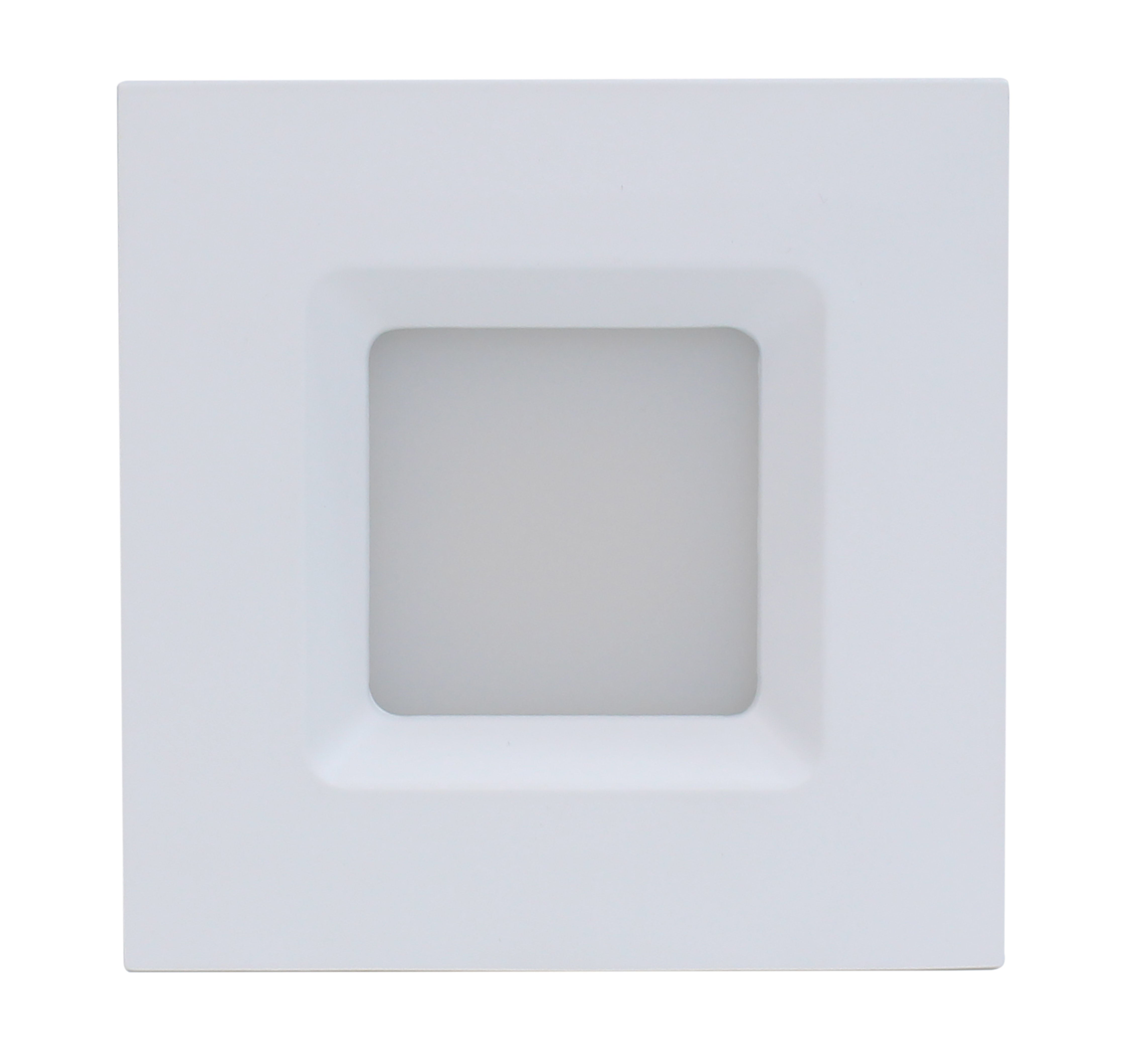 Embellecedor Westgate LED cuadrado liso de 6" 5CCT