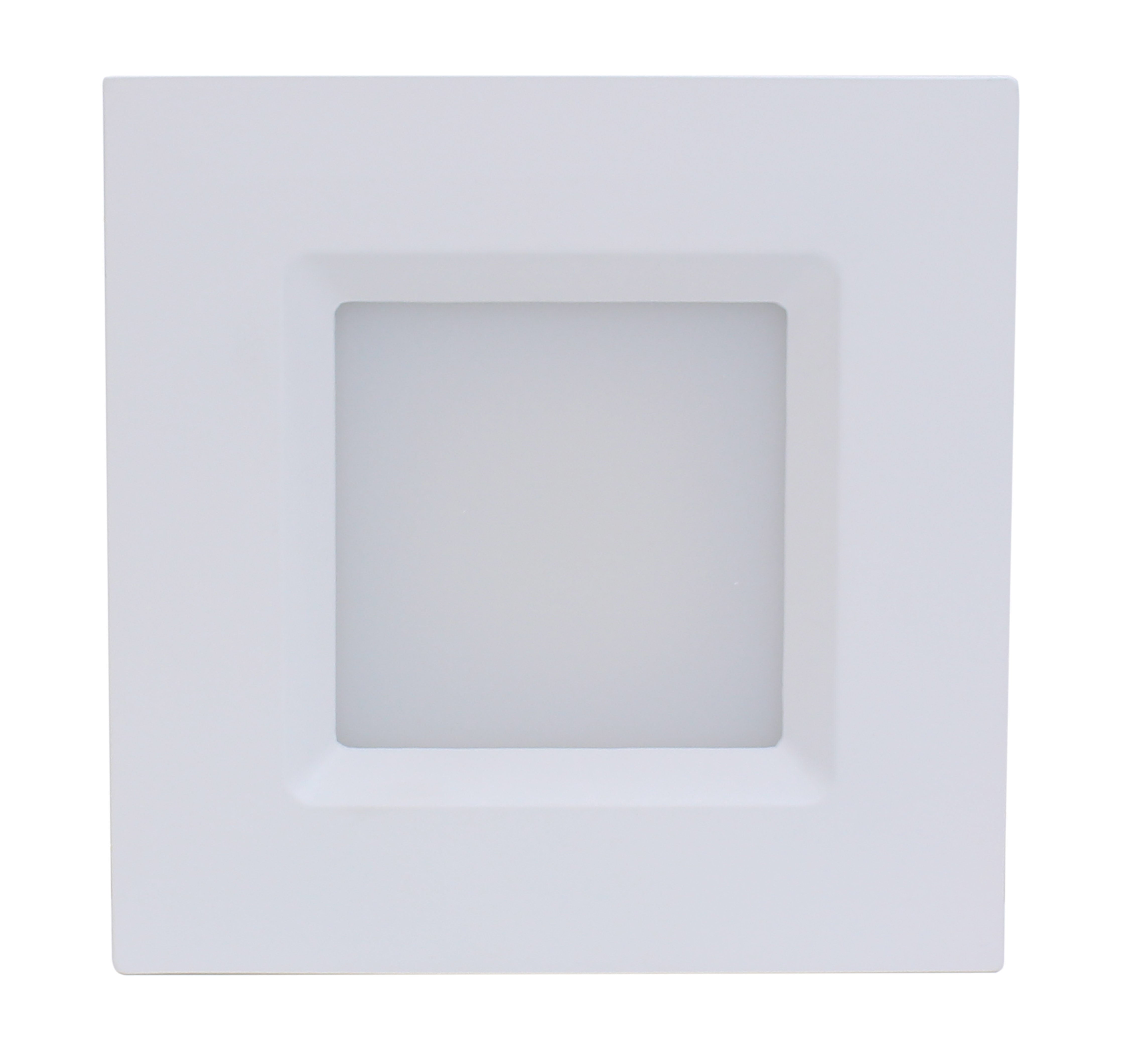 Embellecedor Westgate LED cuadrado liso de 6" 5CCT