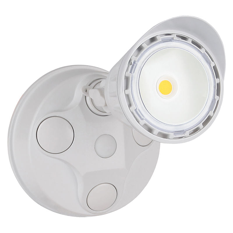 Westgate SL-10W-MCT-WH-D LED Multi-Color Temperature Security Lights with Optional Motion Sensor or Photocell, 10W, 30K/40K/50K - White