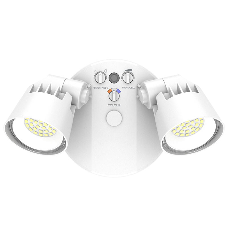 Westgate SLX-2H-MCTP-WH-D No-Sensor Dimmable X-Gen Advance Security Light - White