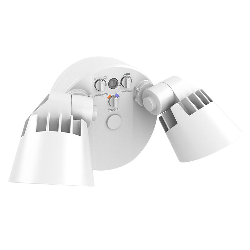 Westgate SLX-2H-MCTP-WH-D No-Sensor Dimmable X-Gen Advance Security Light - White