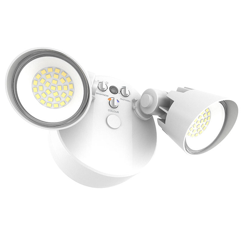 Westgate SLX-2H-MCTP-WH-D No-Sensor Dimmable X-Gen Advance Security Light - White