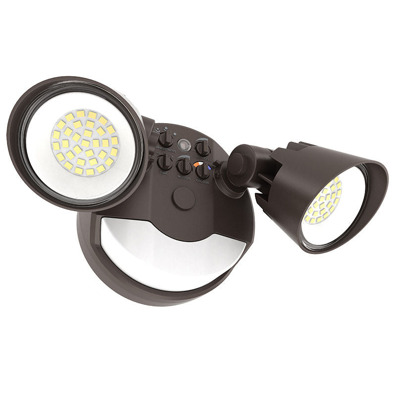 Westgate SLX-2H-MCTP-BR-P X-gen Advance Security Light With PIR Sensor - Bronze