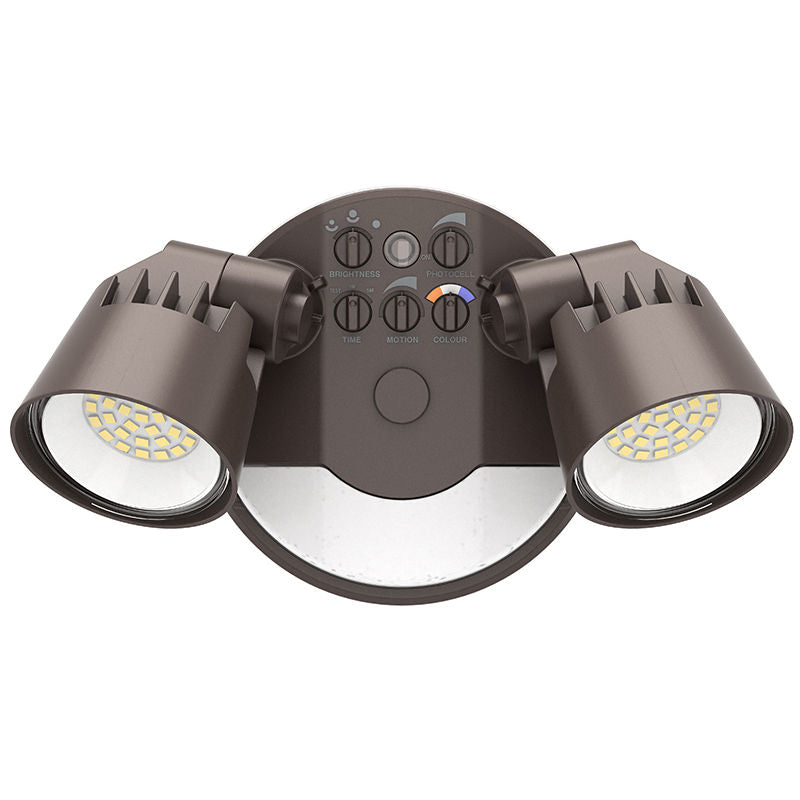 Westgate SLX-2H-MCTP-BR-P X-gen Advance Security Light With PIR Sensor - Bronze