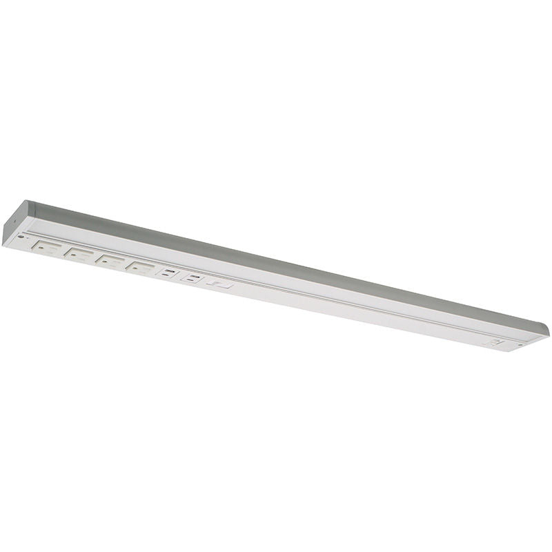Westgate UCR - Undercabinet Series with Receptacles and USB Ports, 16W, 2700K/3000K/3500K/4000K/5000K, Led Under Cabinet and Puck - White