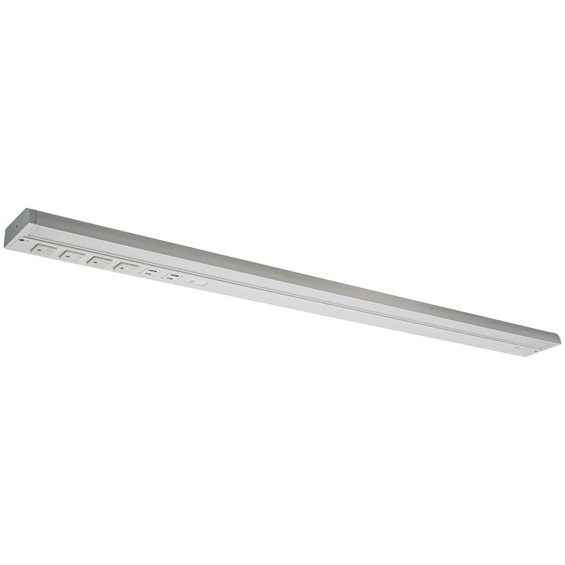 Westgate UCR-40-WHT Undercabinet Series With Receptacles And USB Ports - White