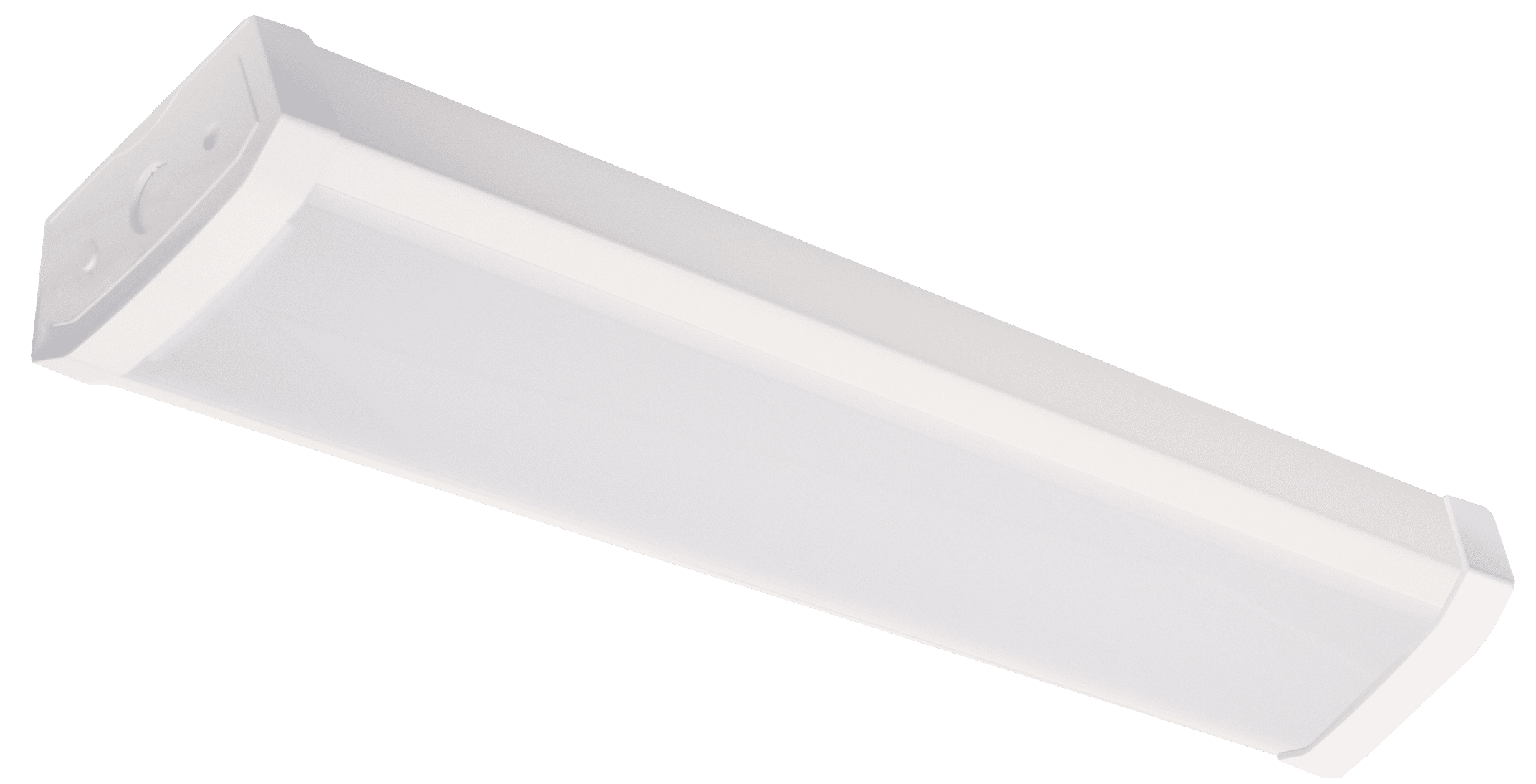 Westgate WAE-2FT-MCT-DD-EM-SEN LED Economy Wrap-Around Fixture with Sensor - White