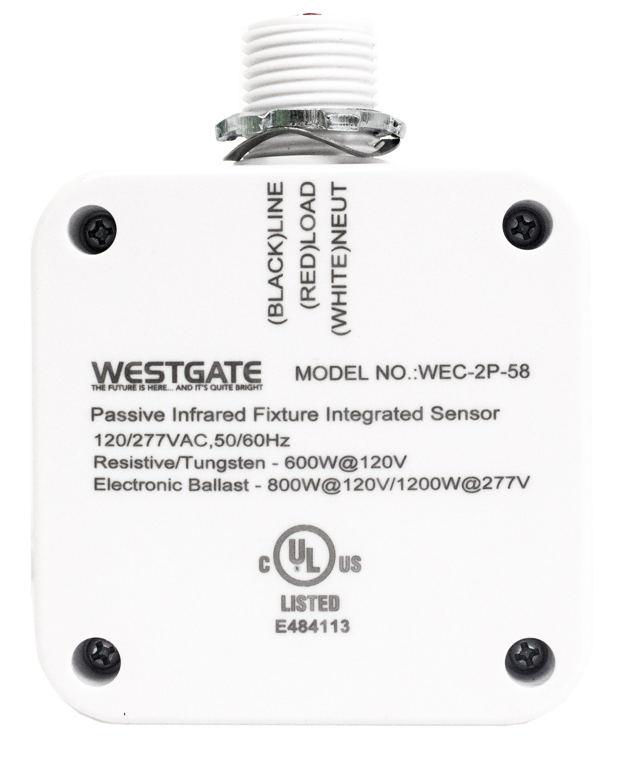 Westgate WEC-2P-58 On/Off PIR 120-277V Highbay Sensor Outdoor Lighting