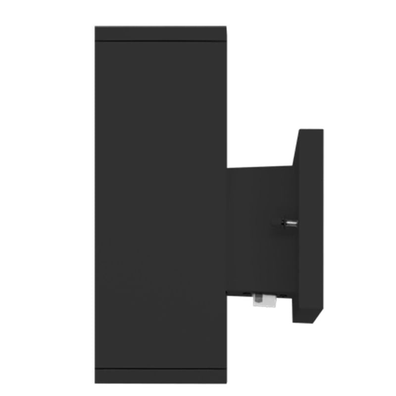 Westgate WMCS-UDL-RGBW-BK 4" RGBW LED Outdoor Square Cylinder Light - Black