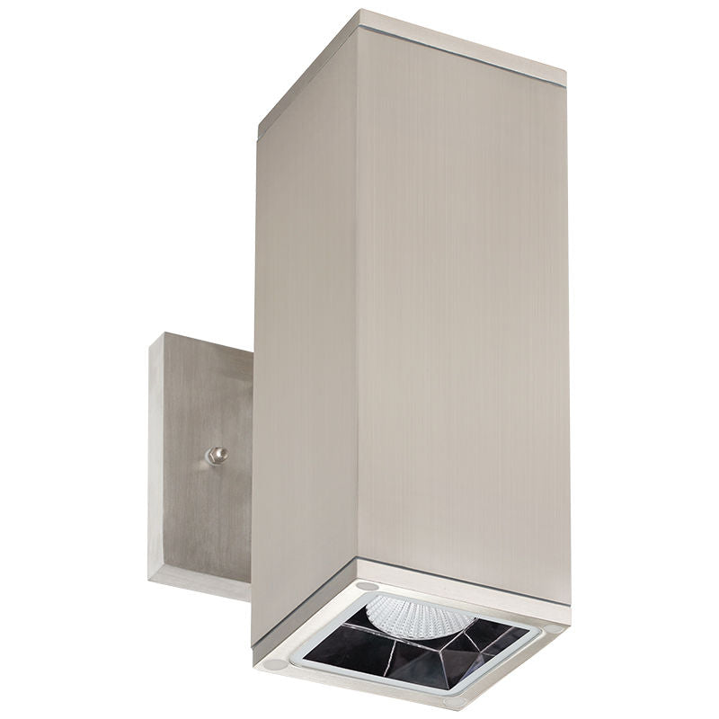 Westgate WMCS5-UDL-MCT-BN-DD LED MCT Square Wall Mount Cylinder Light - Brushed Nickel