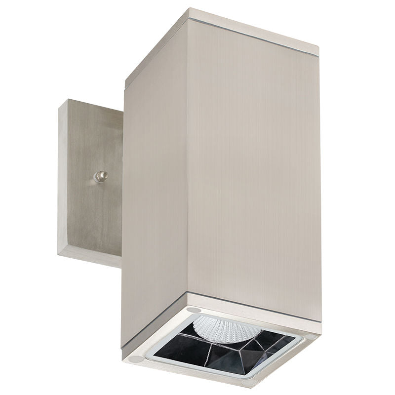 Westgate WMCS5-DL-MCT-BN-DD LED MCT Square Wall Mount Cylinder Light - Brushed Nickel