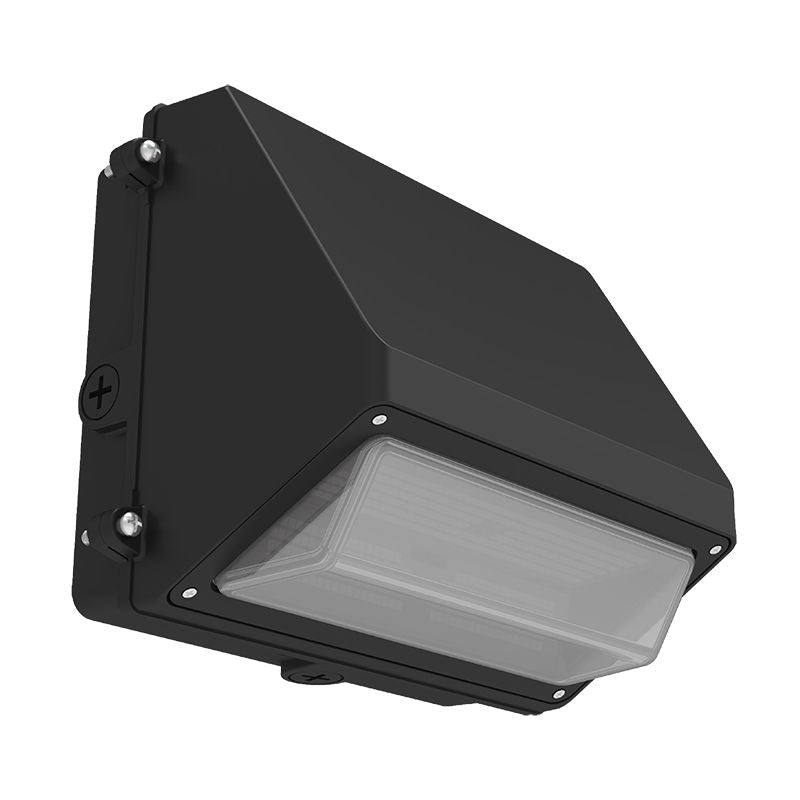 Westgate LWPMAX-SM-20-40W-MCTPB-P-BK Max-feature Cut-off Wall Pack 20/30/40w 30/40/50k 3 Beams Photocell - Black