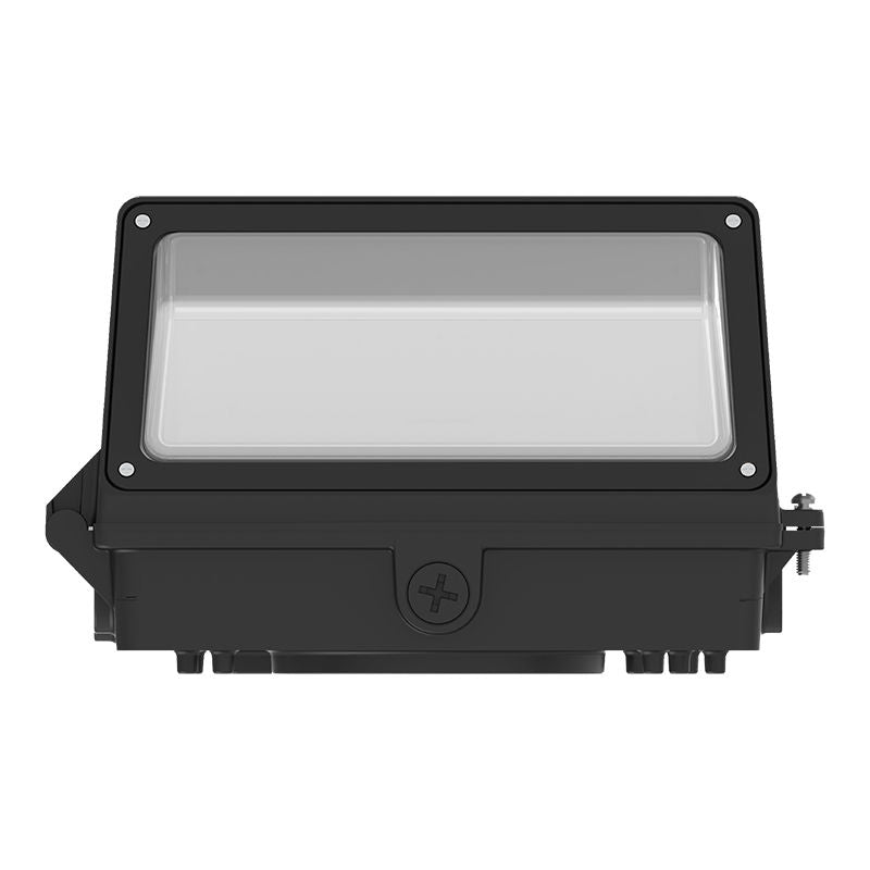 Westgate LWPMAX-SM-20-40W-MCTPB-P-BK Max-feature Cut-off Wall Pack 20/30/40w 30/40/50k 3 Beams Photocell - Black