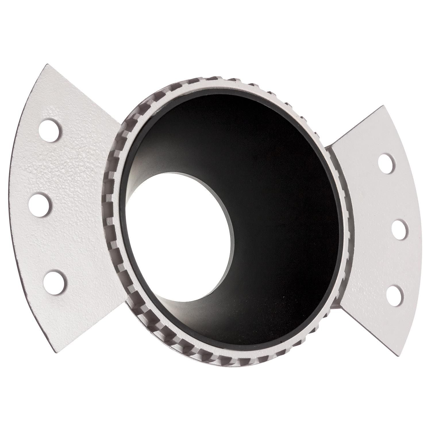 Westgate LRD-TL-10W-27K-4R-BK LED 4" Round Architectural Trimless Recessed Light Residential Lighting - Black